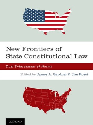 cover image of New Frontiers of State Constitutional Law
